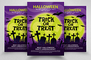Halloween Party Night Flyer Template