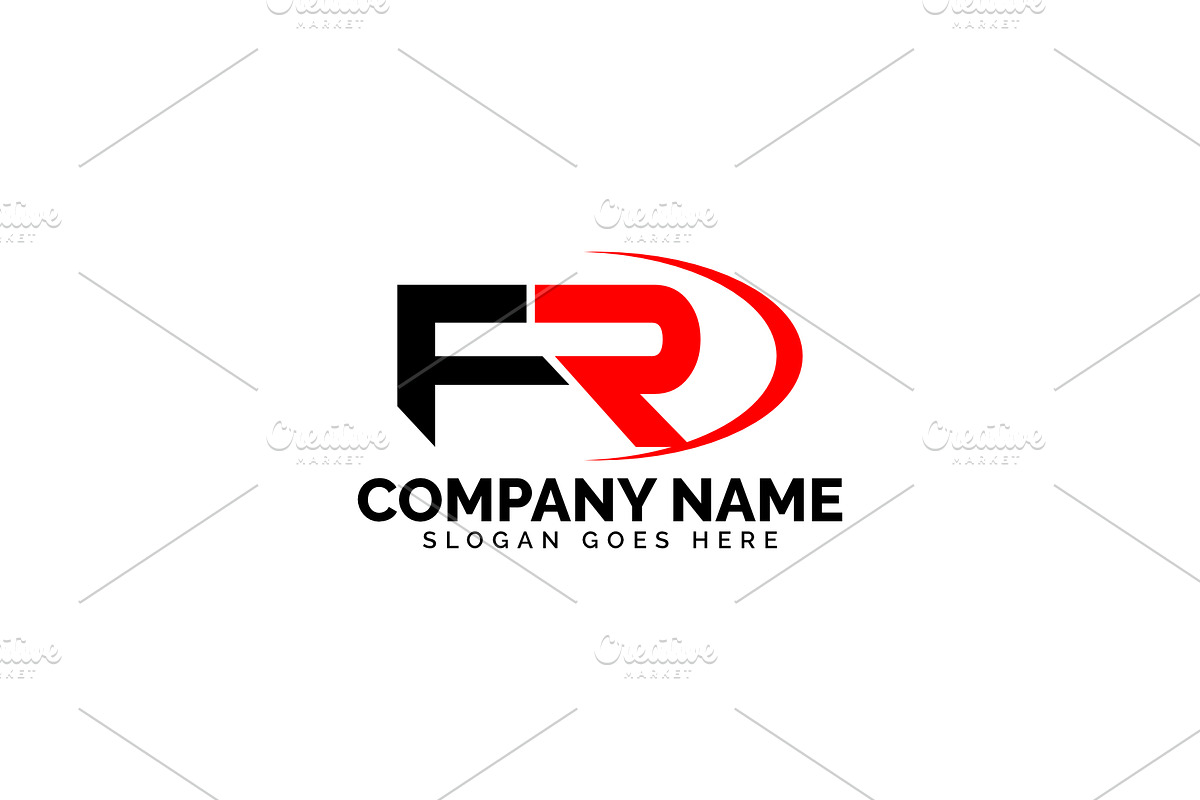 fr letter logo in Logo Templates - product preview 8