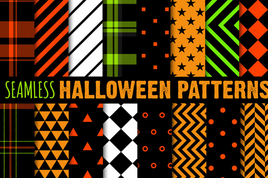 Halloween Repeating Patterns