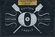 Custom Vintage Clothing Labels