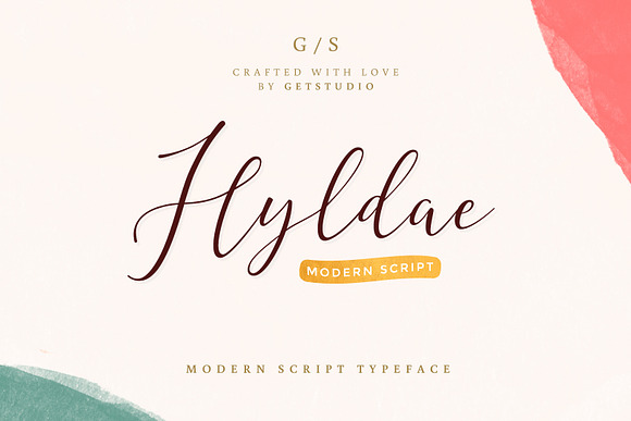 Hyldae Script Font in Script Fonts - product preview 8