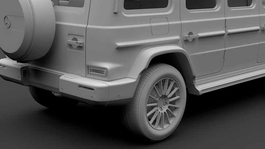 Mercedes Benz G 550 W464 2019 Limous in Vehicles - product preview 1