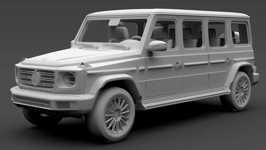 Mercedes Benz G 550 W464 2019 Limous in Vehicles - product preview 3