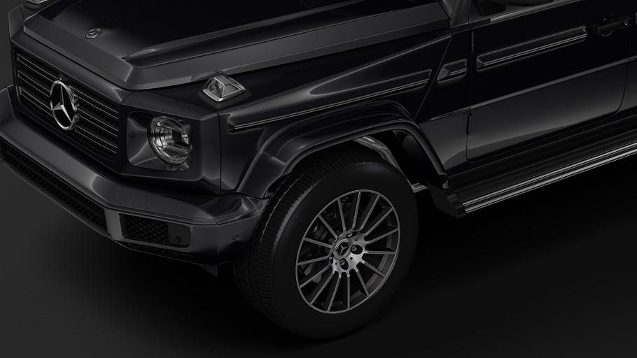 Mercedes Benz G 550 W464 2019 Limous in Vehicles - product preview 14
