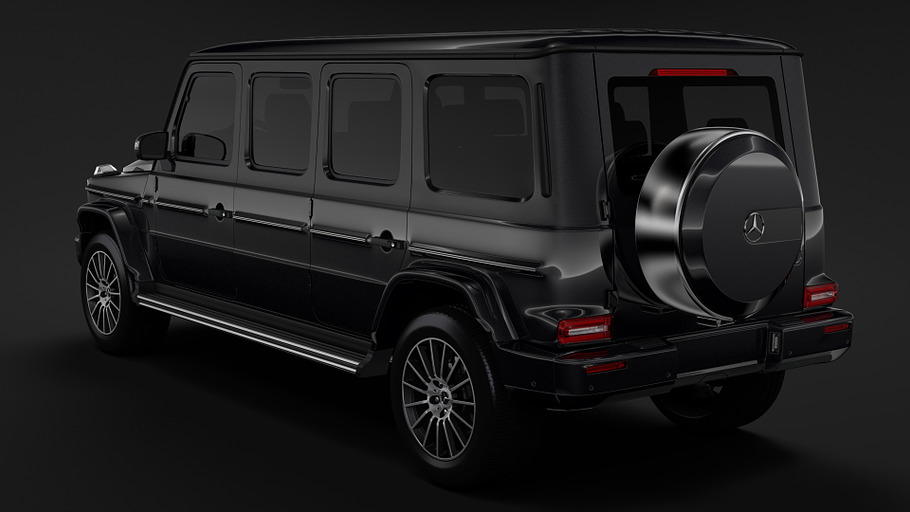 Mercedes Benz G 550 W464 2019 Limous in Vehicles - product preview 15