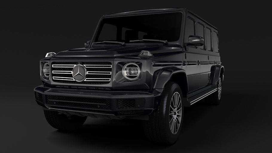 Mercedes Benz G 550 W464 2019 Limous in Vehicles - product preview 17