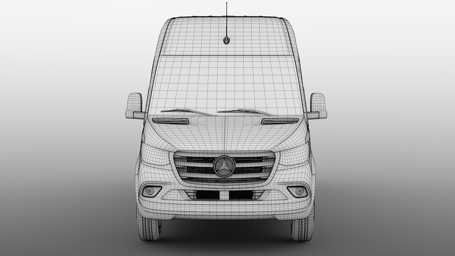 Mercedes Benz Sprinter Panel Van L4H in Vehicles - product preview 4