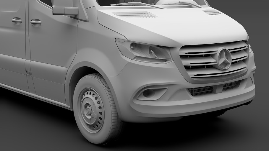 Mercedes Benz Sprinter Panel Van L4H in Vehicles - product preview 15