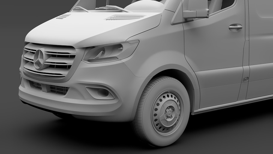 Mercedes Benz Sprinter Panel Van L4H in Vehicles - product preview 17