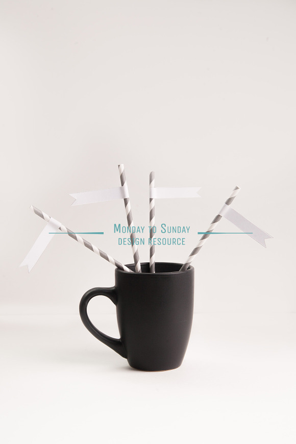 11 Cute Straw Flag Mockups in Product Mockups - product preview 9