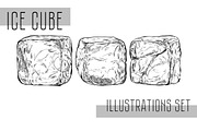 Ice Cubes Sketch Set