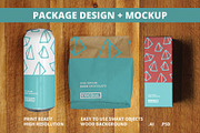 Package / Label Design + Mockup