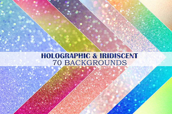 Holographic Iridescent Backgrounds