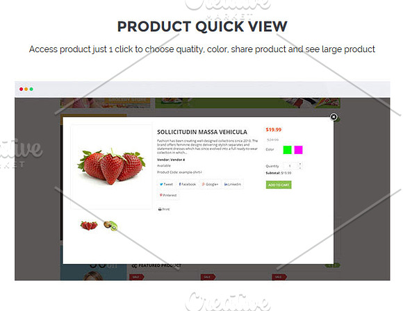 AP Fresh Market Shopify Theme in Website Templates - product preview 9