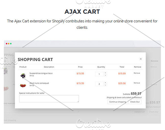AP Fresh Market Shopify Theme in Website Templates - product preview 10