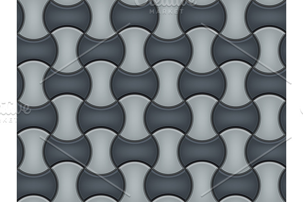 Seamless pattern of cobblestone
