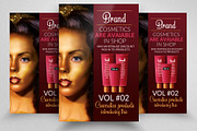Cosmetics Products Flyer Template