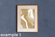 5:7 Frame Mockup Custom wall
