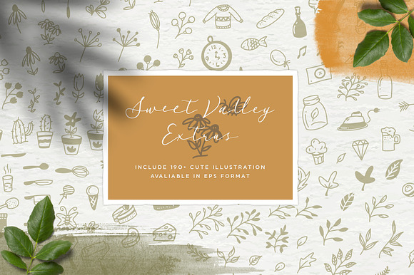 Sweet Valley Script + Extras in Script Fonts - product preview 15
