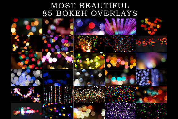 85 Bokeh Overlays in Objects - product preview 2