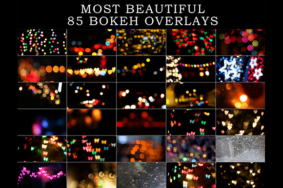 85 Bokeh Overlays in Objects - product preview 5