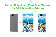 Canvas Knight 3d Case Design Mock-up