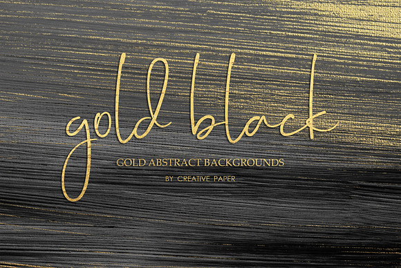 Gold Oil Paint Backgrounds in Textures - product preview 2