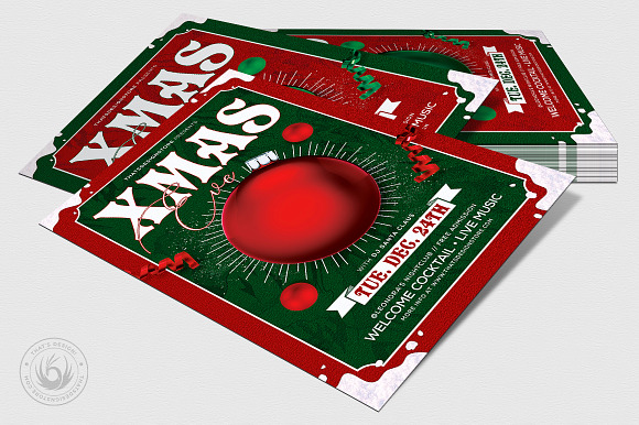 Christmas Eve Flyer Template V9 in Flyer Templates - product preview 3