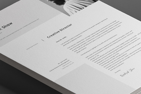 Crux Resume Template in Resume Templates - product preview 9