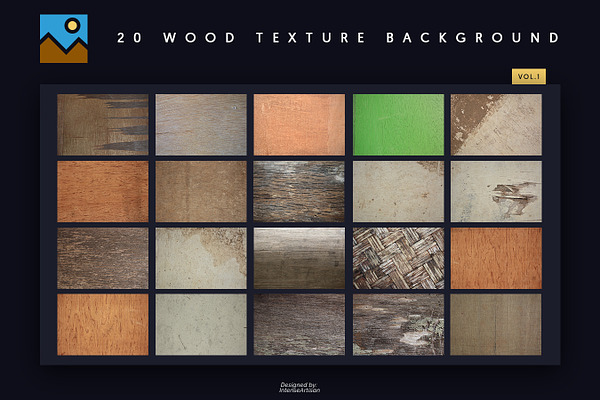 20 Wood Texture Background