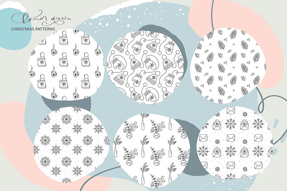 Christmas monoline collection SVG in Objects - product preview 6