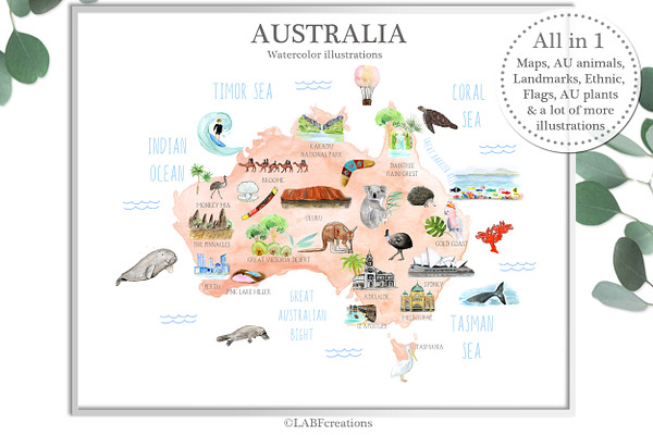 -25% off Australia. Map creator