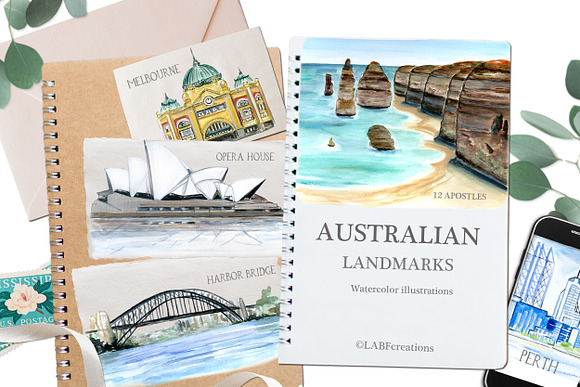 -25% off Australia. Map creator in Illustrations - product preview 7
