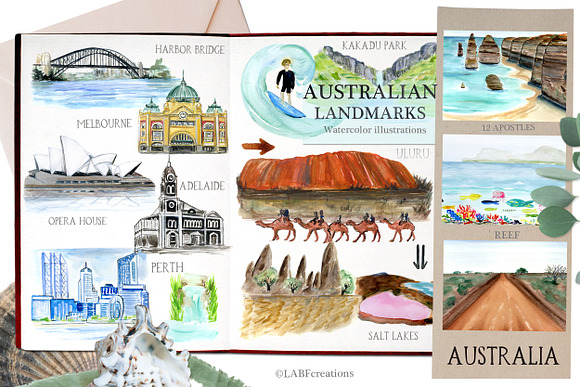 -25% off Australia. Map creator in Illustrations - product preview 8