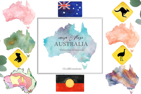 -25% off Australia. Map creator in Illustrations - product preview 12