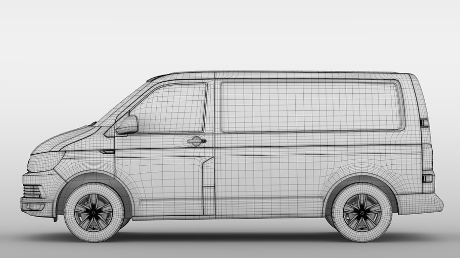 Volkswagen Transporter Van L1H1 in Vehicles - product preview 4