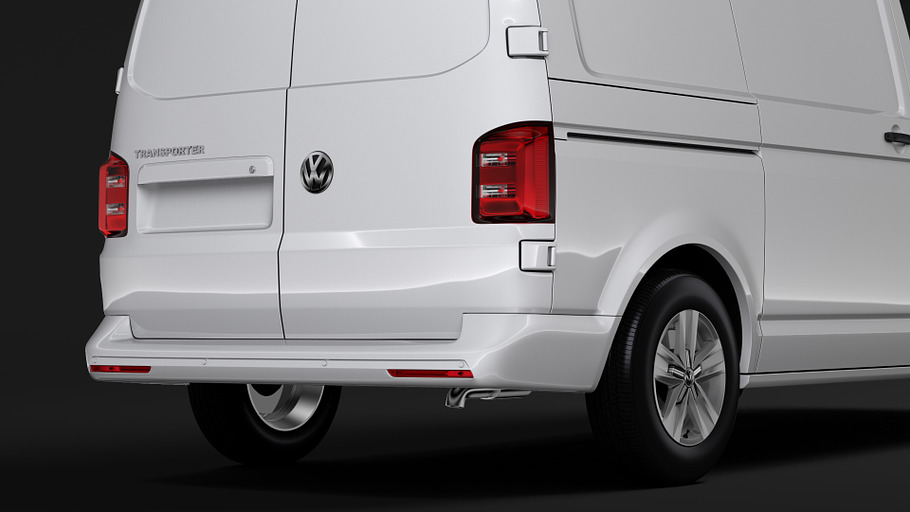 Volkswagen Transporter Van L1H1 in Vehicles - product preview 12
