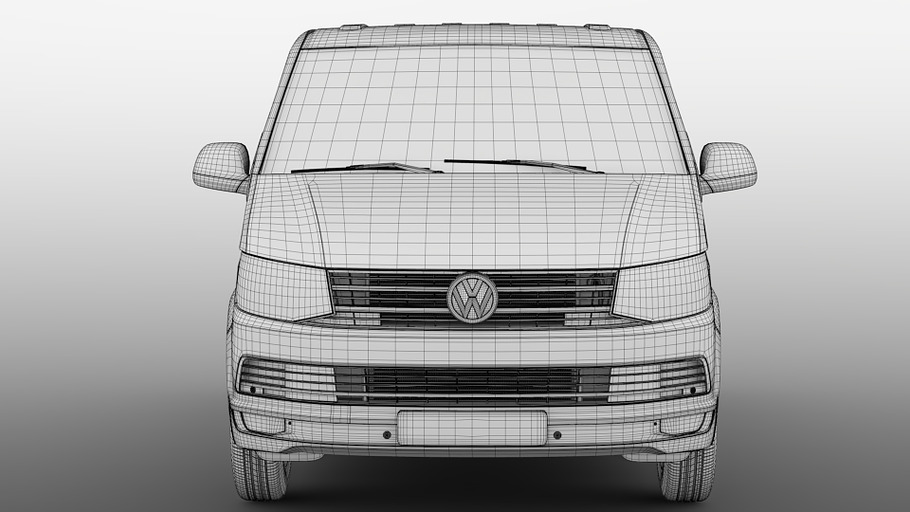 Volkswagen Transporter Van L1H1 in Vehicles - product preview 18
