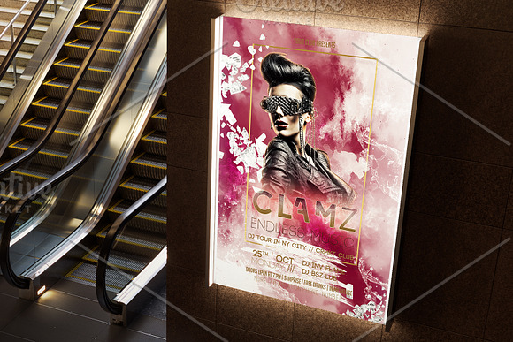 Artist Dj Flyer in Flyer Templates - product preview 4