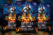 Witch Night Halloween Flyer