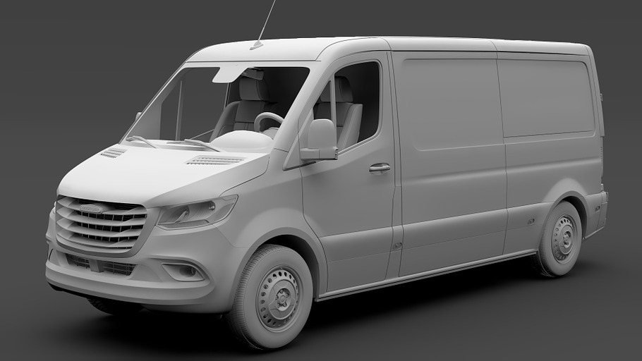 Freightliner Sprinter Panel Van L2H1 in Vehicles - product preview 17