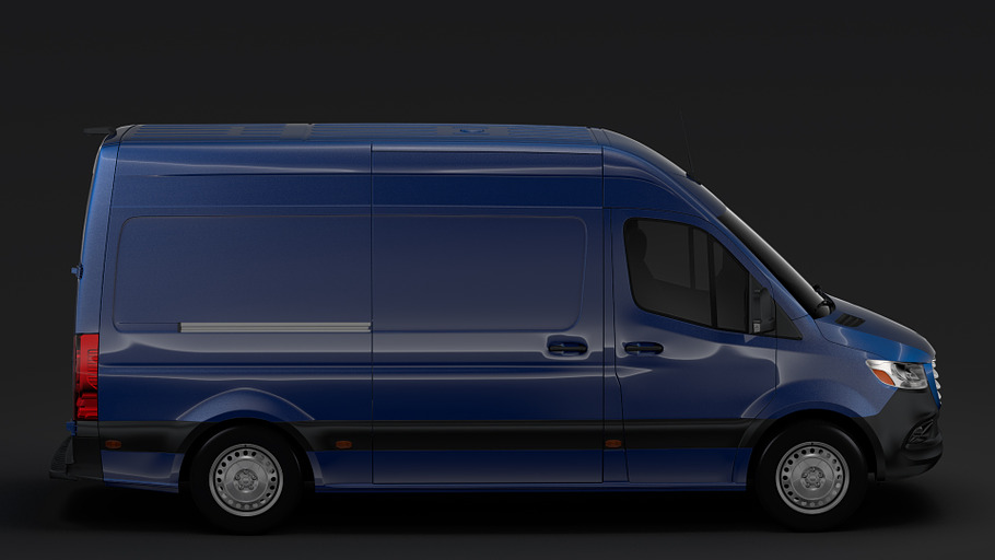 Freightliner Sprinter Panel Van L2H2 in Vehicles - product preview 4