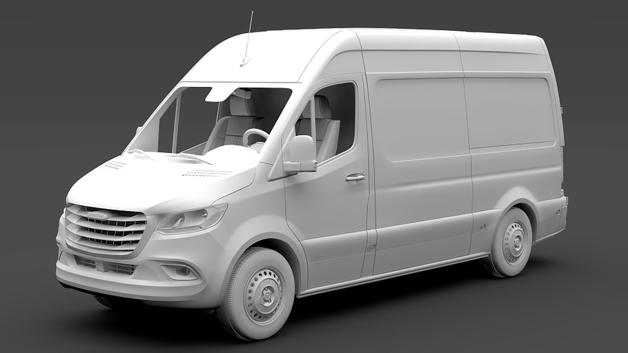 Freightliner Sprinter Panel Van L2H2 in Vehicles - product preview 9
