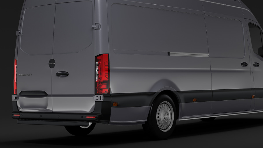 Freightliner Sprinter Panel Van L3H3 in Vehicles - product preview 5