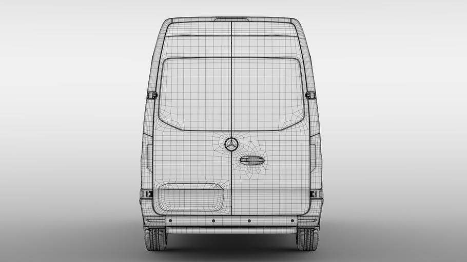 Mercedes Benz Sprinter Panel Van L2 in Vehicles - product preview 8