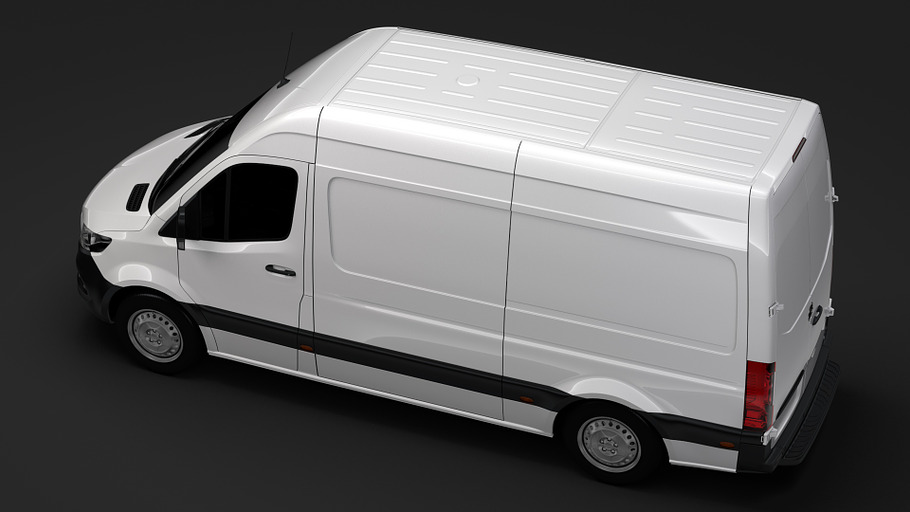 Mercedes Benz Sprinter Panel Van L2 in Vehicles - product preview 9