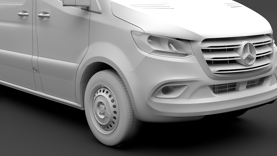 Mercedes Benz Sprinter Panel Van L2 in Vehicles - product preview 18