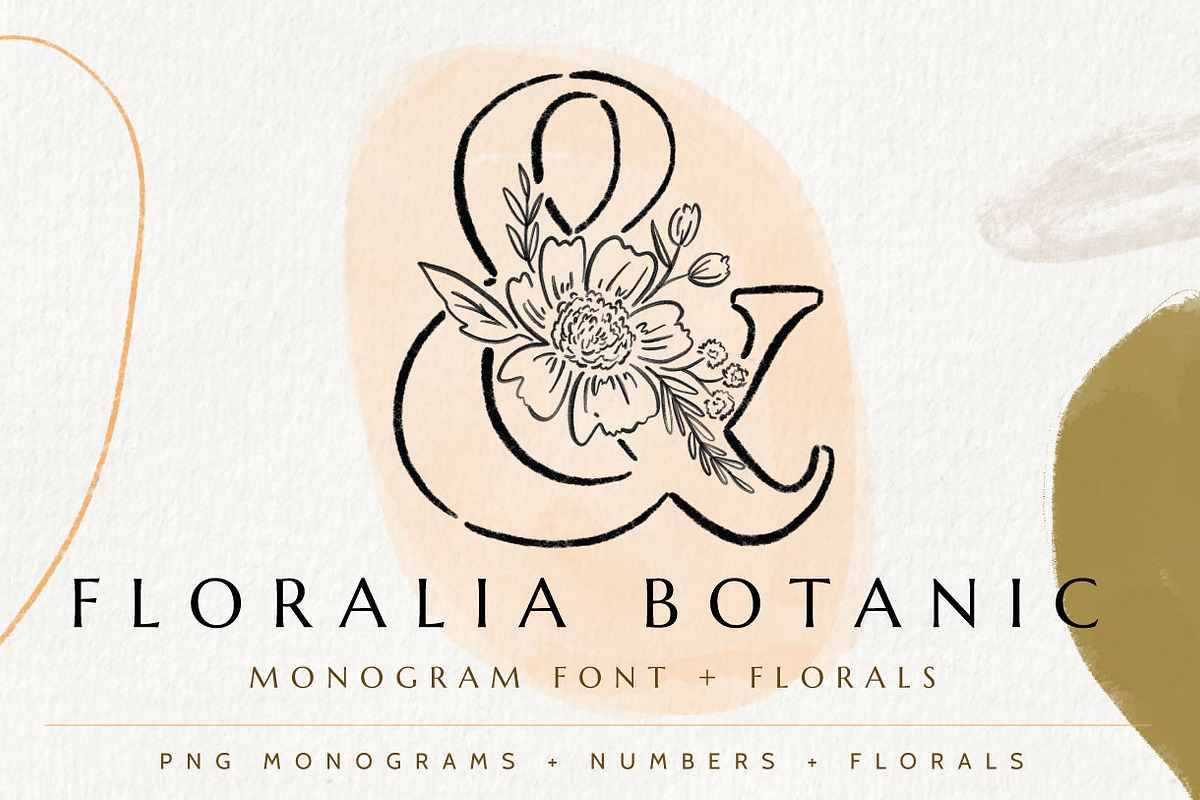 Floralia Botanic Font in Fonts - product preview 8