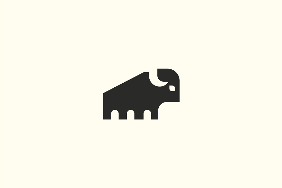 Buffalo Logo Template in Logo Templates - product preview 8