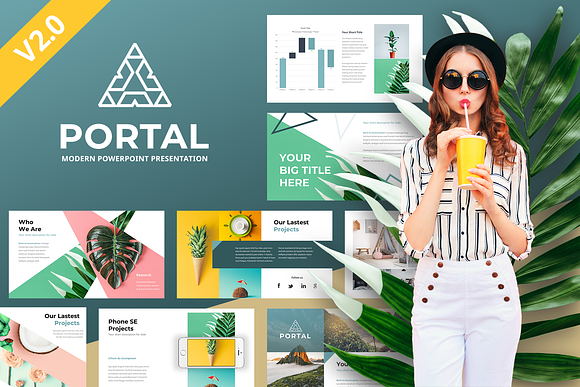 Modern Powerpoint Bundle Vol. 1 in PowerPoint Templates - product preview 4